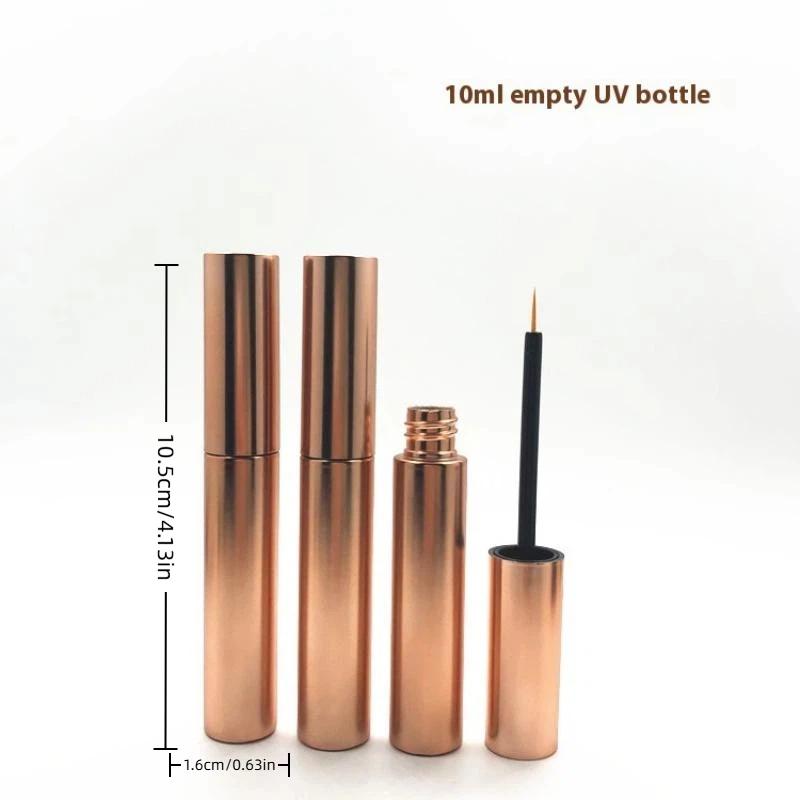1/5Pcs 10Ml Empty Eyeliner Bottles Eyelash Glue Tube Containers Eyelash Growth Liquid Bottles Refillable Eyeliner Bottles