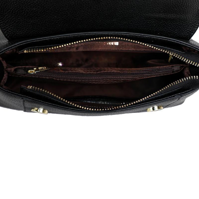 New Bag Portable Crossbody Dual-purpose Women's Bag Genuine Leather High-end Head Layer Cowhide Mother's Bag Atmospheric
