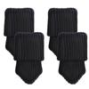4Pcs Chair Leg Socks Cloth Gloves Floor Protection Knitting Wool Socks Furniture Feet Protectors