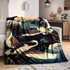 1 Stück Kraniche Wolken Leichte Flanelldecke, Bequeme und Warme Decke, für Büro und Camping Schlafsofa, Wohnzimmer061