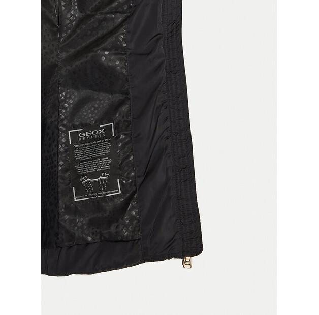 Geox Calithe W4626T T3122 F9000 Black Regular Fit Down Jacket