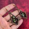 Dragon Bloodstone Earring Copper Wire Wrapped Earring Handmade Jewelry Genuine Gemstone Earrings Beautiful Copper Wire Jewelry Gifts for Mom