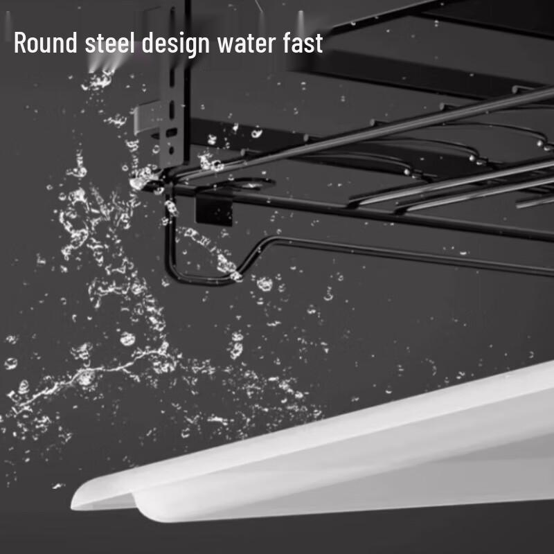 Beifu Double-Layer Pull-Out Dish Rack with Damping