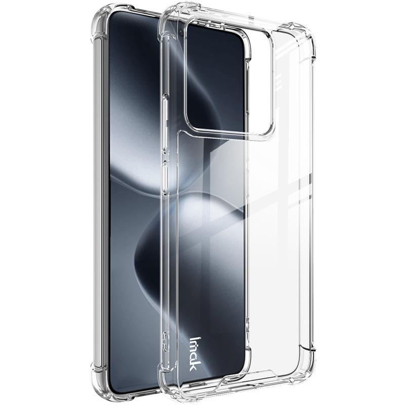 IMAK For Xiaomi 14T Pro Case PC+TPU Shockproof Clear Phone Cover A