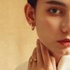  Stainless Steel Classic Circle High Quality Earrings Prevent Allergy Minimalist Versatile Temperament Jewelry
