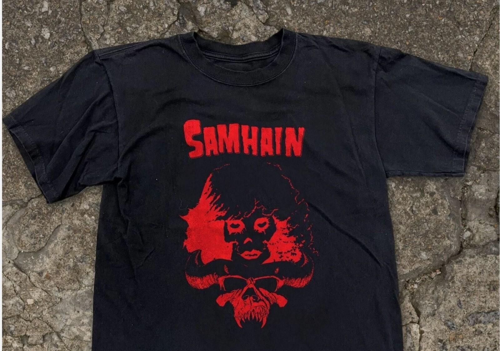 SAMHAIN Tee Unholy Passion Unisex Black T-shirt Size S-5XL S