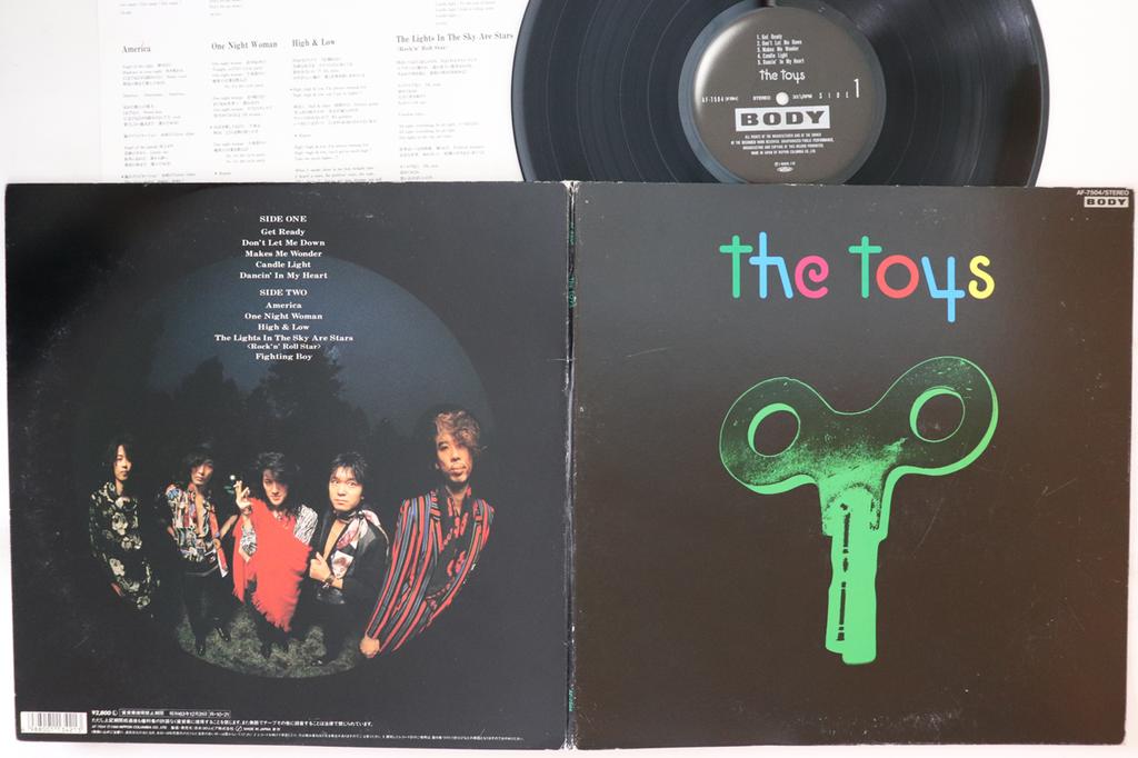 LP Record TOYS - Toys AF7504 COLUMBIA Japan Japanese Pop/Rock Used