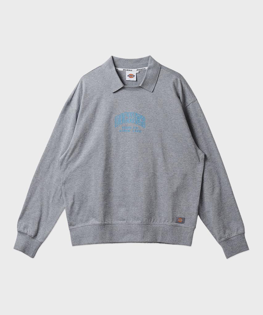 DICKIES Heavy Jersey Relaxed Crewneck Grey