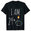 30 Ans 30th Years Birthday Top Women Funny I Am 29 Plus 1 Middle Finger T-shirts Female Funny Birthday Party Tee Ulzzang Clothes