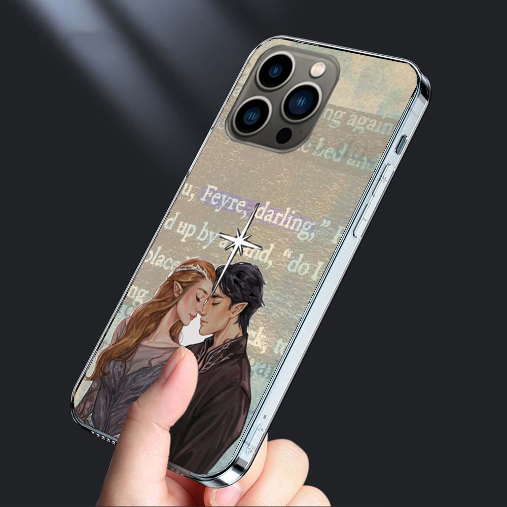 Acotar A Court of Mist and Fury Phone Case For Iphone 16E 15 Pro 14 Plus 17E 16 17 Pro Max Air 11 12 13 Mini Shockproof Capa