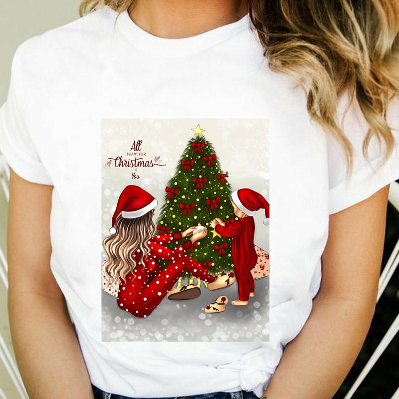 Tops Christmas Hours 2022 Buy Women Christmas 2022 New Trend Style Fashion Holiday Female Clothes  Tees Tshirt Cartoon Tops Print New Year Graphic T-Shirt At Affordable  Prices — Free Shipping, Real Reviews With Photos — Joom