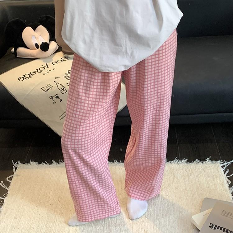 2026 New Style Lounge Pants for Women Loose Fit Wide Leg Casual Pajama Pants for Outdoor, Campus, Home