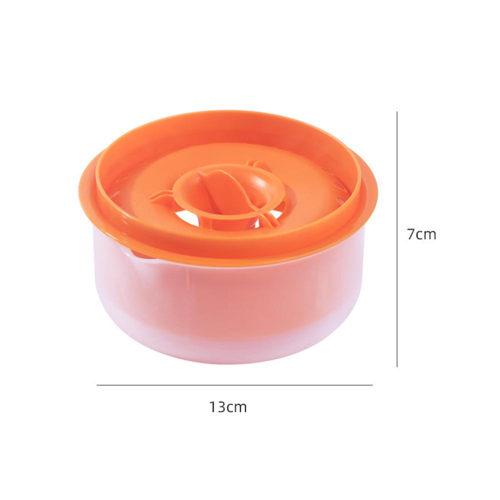 Egg White Yolk Separator Cooking Gadgets Suction Eggs Separator Clear Large Capacity Drainage Port Portable Kitchen Accessories