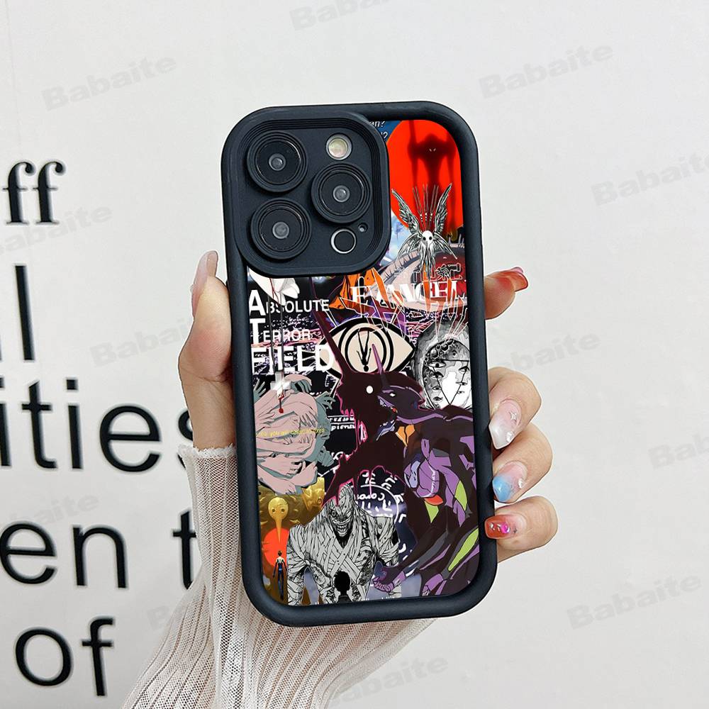 N-Neon G-Genesis E-Evangelion Phone Case For IPhone 17 16 15 14 13 Pro Max Plus 12 11 Cover