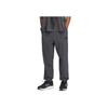 Adidas SS24 Cool Feel Solid Color Sports Jogger Pants Unisex Bottoms Dark-Gray Black JJ1302