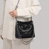 Bucket bag women's new women's bag fashion messenger bag chain bag diamond underarm bag versatile shoulder bag