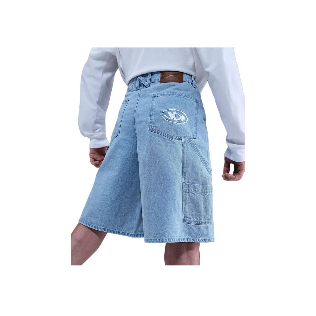 Nike Logo Loose Fit Denim Shorts Men shorts IO7868493