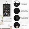 Felt Earrings Storage Hanging Bag Wall Hanging Jewelry Display Shelf Necklace Ring Earrings Storage Bag Jewellery Organizer