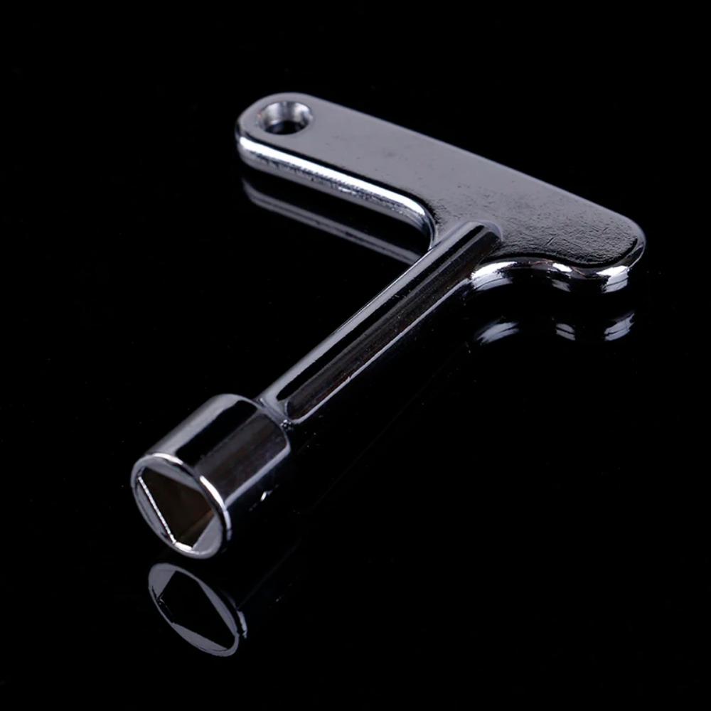 Universal Triangle Key Lock Zinc Zinc Zinc Alloy Spanner Key Utility Service Electric Cabinet keys  Doors