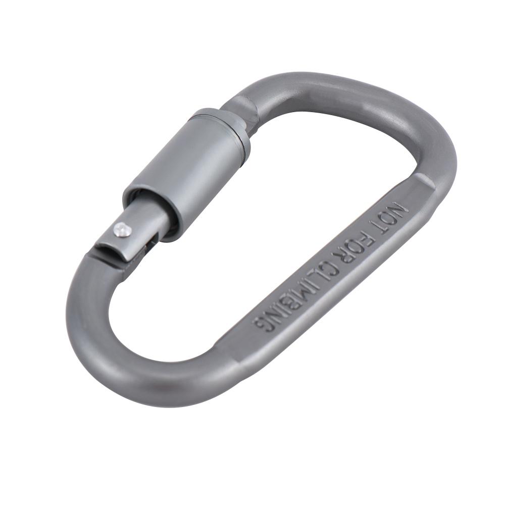 Durable Practical Camping Metal Climbing Aluminum Zinc Zinc Alloy Keyring Hook Carabiner Key Buckle
