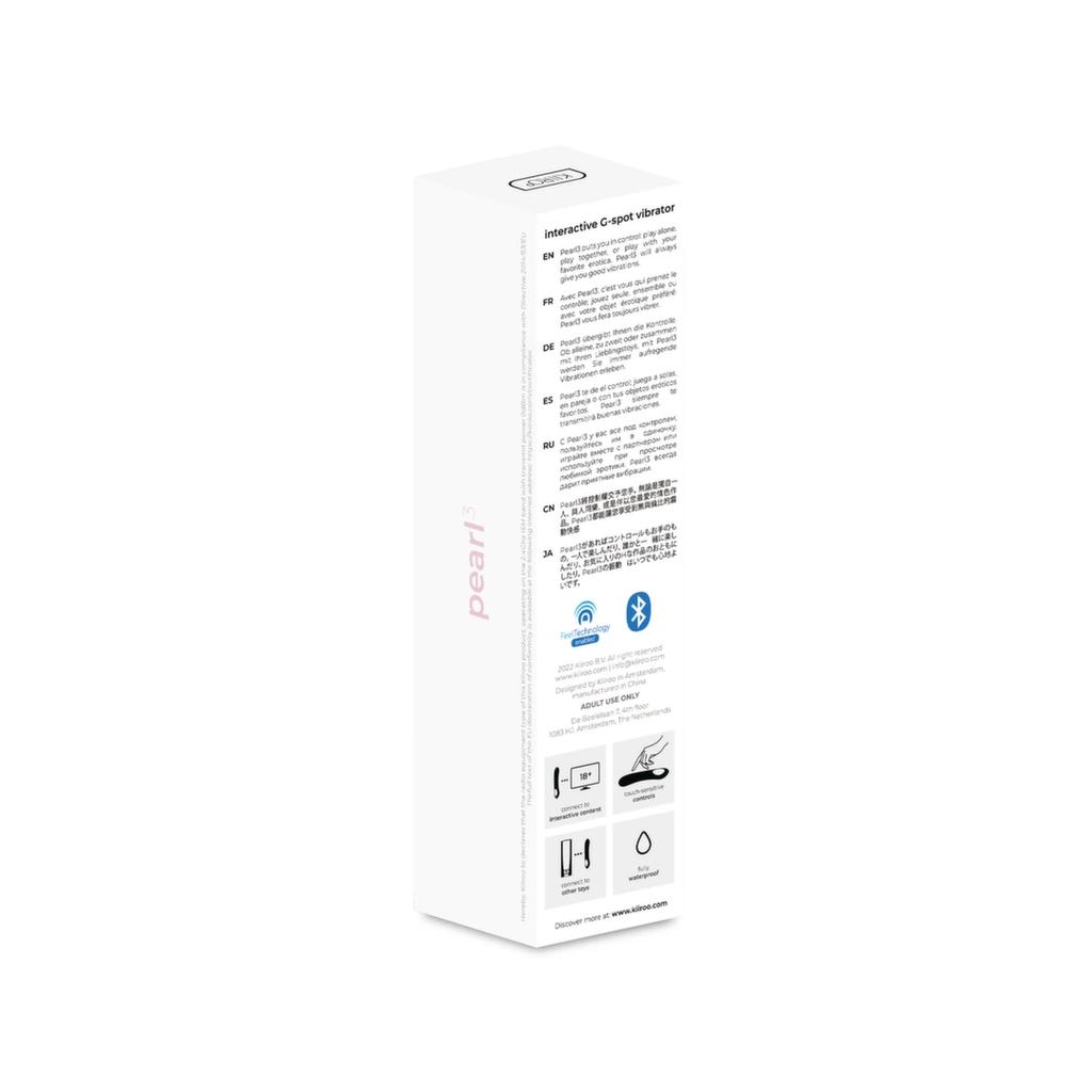Kiiroo - Pearl3 App Vibrator Pink
