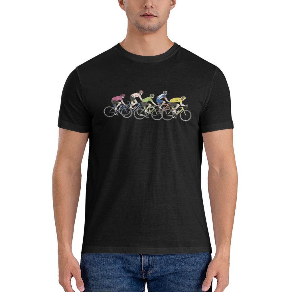 Tour De France Cycling Tshirt For Unisex Cotton T Shirts Unisexs Tees Short Round Neck Summer Clothes Tops S6xl