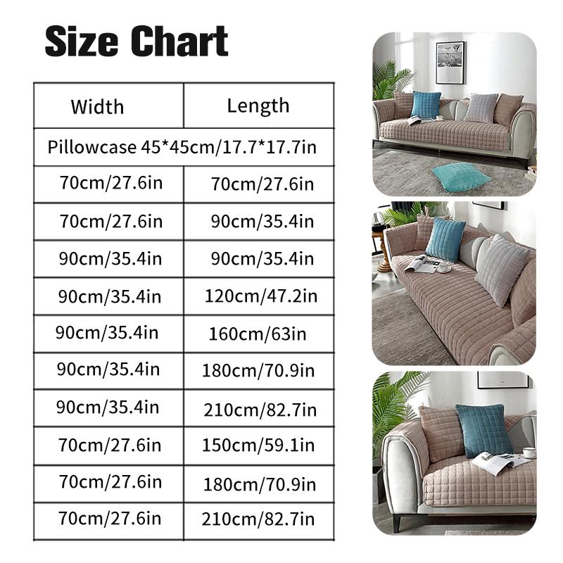 Flanell Sofaüberwurf Verdicken Ecksofa Sofabezüge Matte Einfarbig Überwurf Haustier Hund Kinder Matte Sofakissen Decke Wohnzimmer