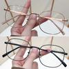 2Pcs New Fashion Vintage Polygon Metal Frame HD Myopia Glasses Men Women Daily Office Simple Style Ultralight Near Sight Eyeglasses