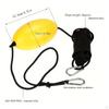 Kayak Float Set Easy Installation Buoy Kit High Visibility Water Sports Gear for Kayaking,