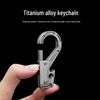 Titanium Alloy Multi-functional Car Keychain EDC Tool for Men & Women - High-end Gift