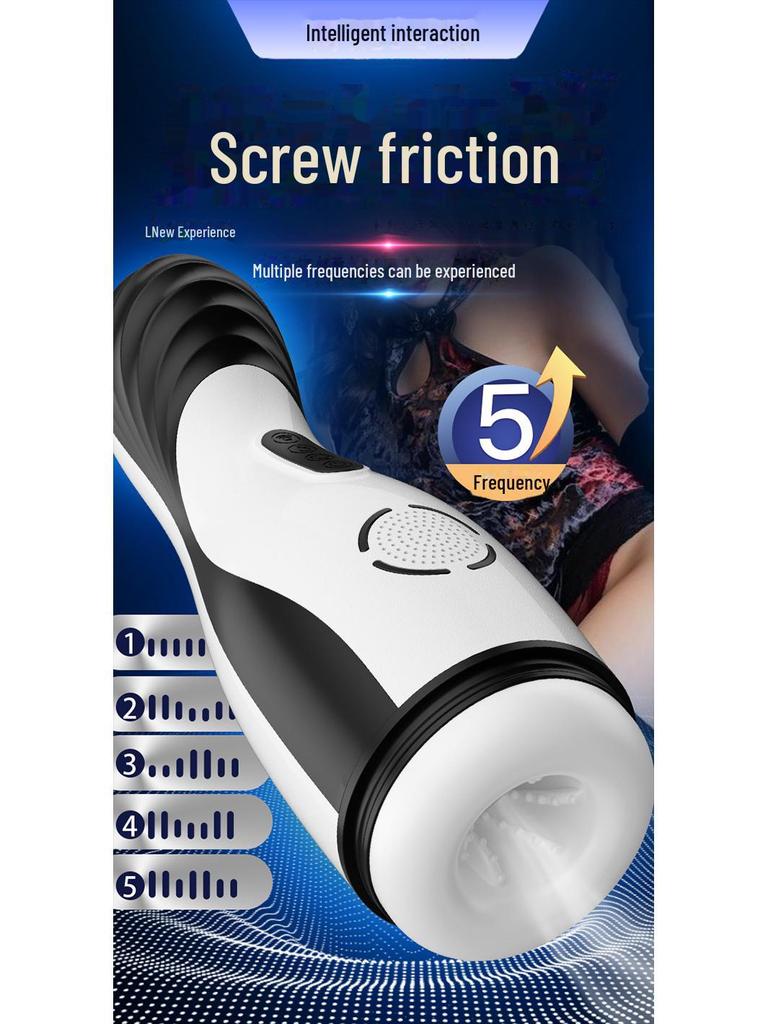 Automatic Male Penis Trainer with Suction - Electric Adult Toy