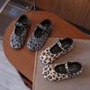 Spring Autumn Girls New Fashion Leopard Printed Princess Shoes Girl Shallow Flat Sneakers Leisure School Shoes Child I11051