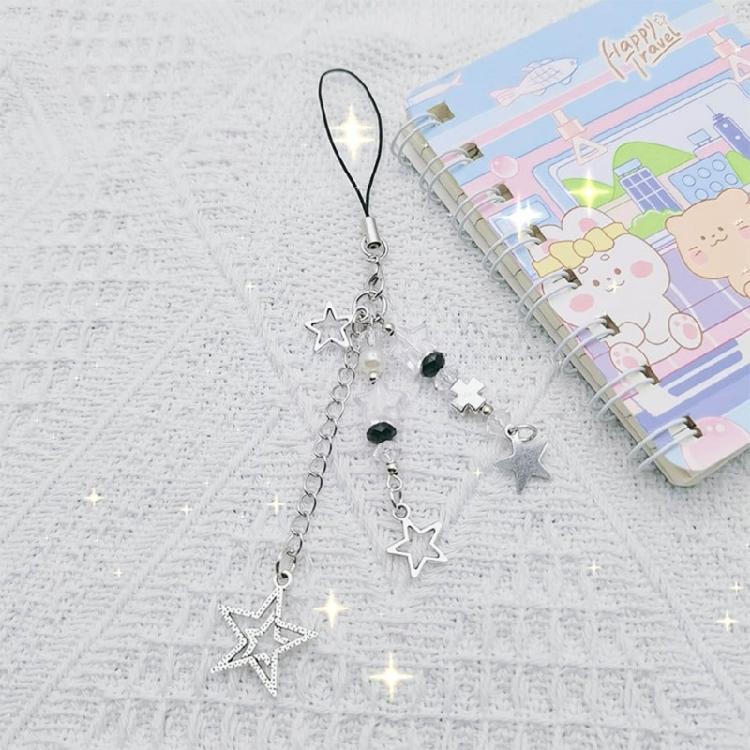 Lightweight Phone Charm Strap Star Cross Phone Chain Charm Strap Decoration