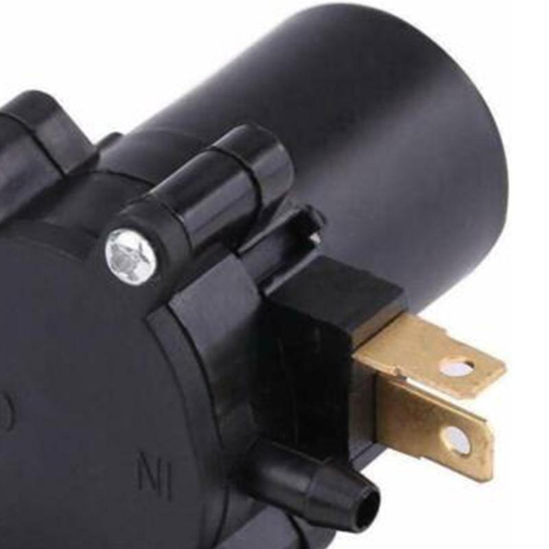 Car Vehicle Front Windshield Washer Motor Pump Automotive Glass Cleaning Maintenance Universal Fit for Car Van Truck 12V
