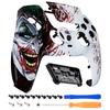 eXtremeRate LUNA PS5 Controller Replacement Front and Patterned DIY Replacement Housing Shell and Touchpad Cover (BDM-010, BDM-020, BDM-030, BDM-040,