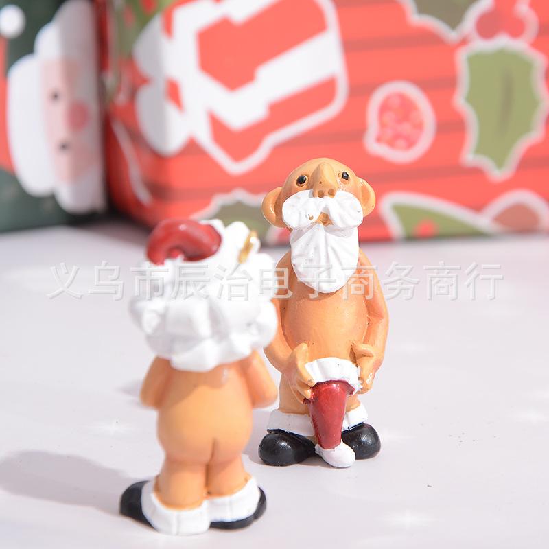 Naked Santa Naughty Christmas Tree Pendant New Resin Naughty Santa Christmas Tree Pendant