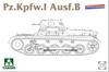 TAKOM 1/35 Scale German Panzer 1 Ausf. B Plastic Model Kit TKO2145B