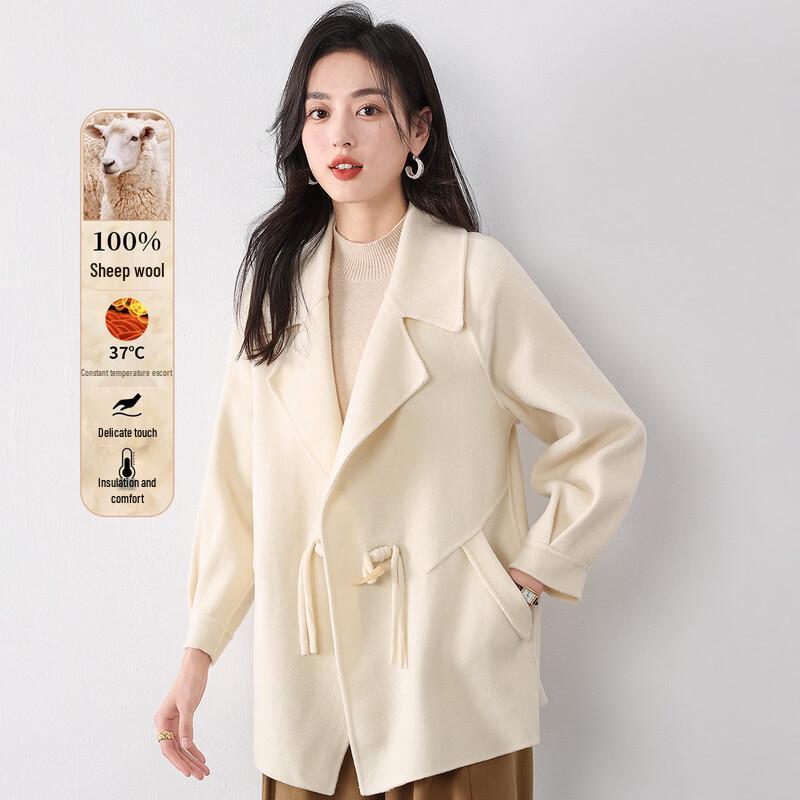 

MOKANA Women s Fashion Versatile Long Sleeve Coat MKNJD2575 M