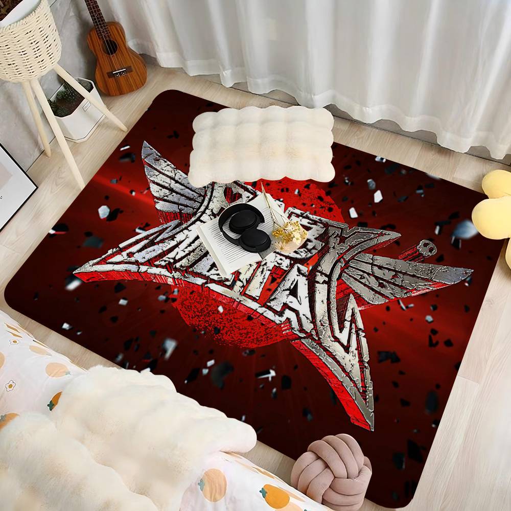 B-BABYMETAL Band Hallway Carpet Washable Non-Slip Living Room Sofa Chairs Area Mat Kitchen Doormat Area Rug