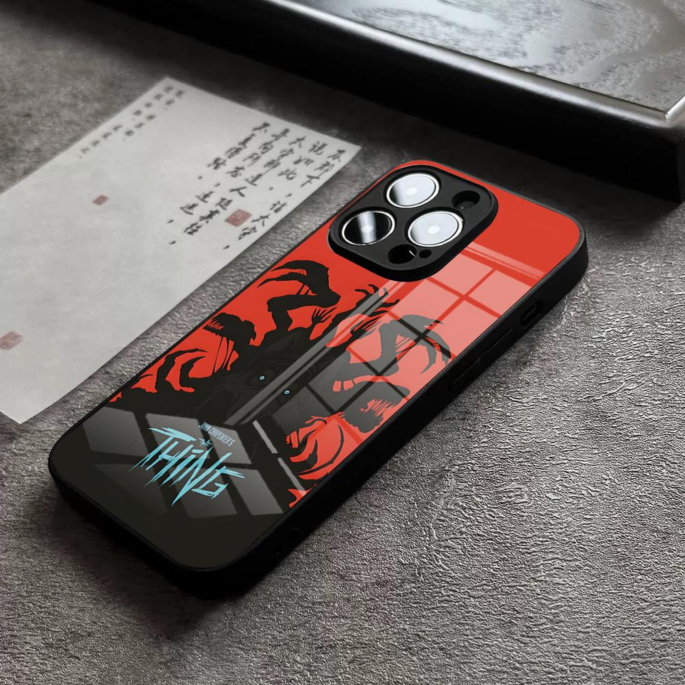

Чехол для телефона с изображением фильма «Т-вещь» для 17 Pro Max IPhone 16 Pro 15 12 11 13 Mini X XR XS 14 Plus SE Стеклянная крышка iPhone 11