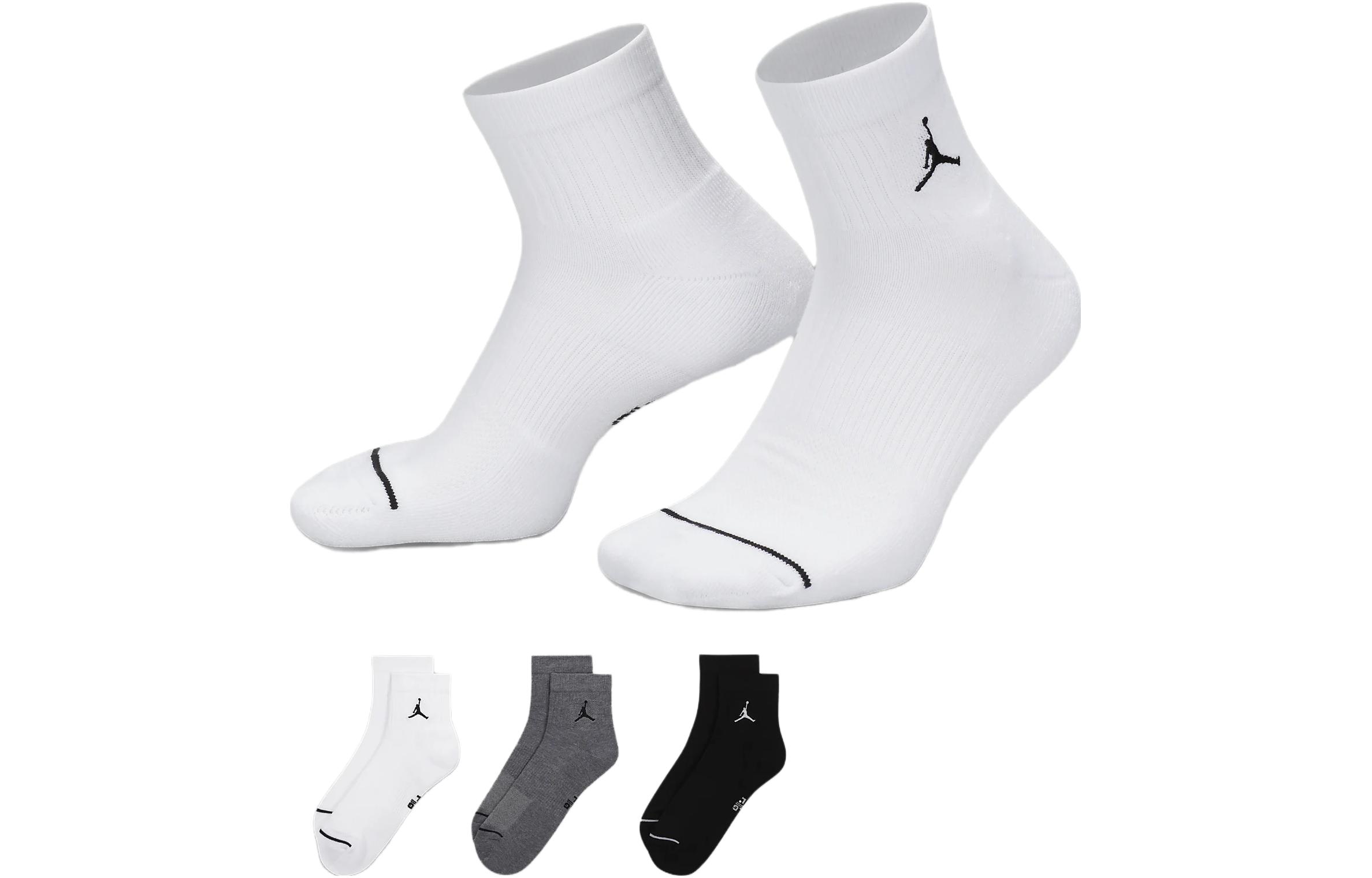 Nike Everyday Ankle Socks 3 Pairs DX9655-911 L