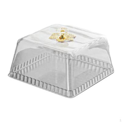 Coperchio Copertura Alzata per Torta Regalo di Compleanno Decorazione Espositore per Dessert Campana per Pasticceria per