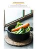Nordic Creative Double-Ear Ceramic Soup Bowl