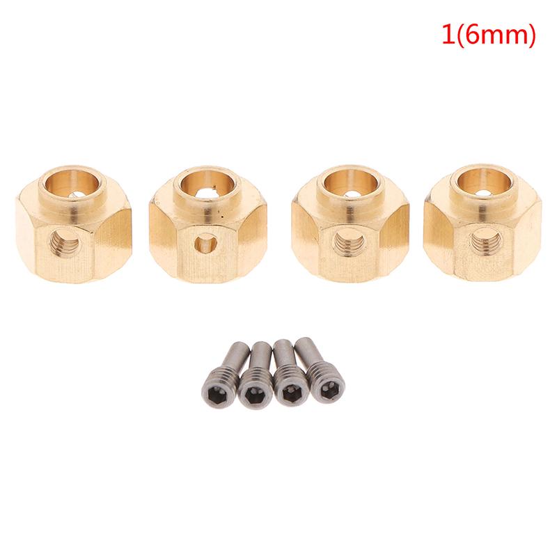 8mm 10mm 12mm Thickness Metal 12mm Hex Wheel Hub Widen Adapter RC Crawler