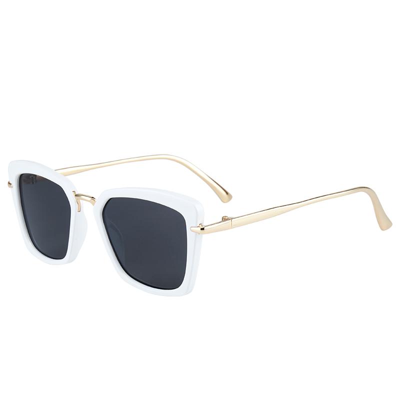 

Personalized And Modern Sunglasses For Women Fashionable Sun Protection Sunglasses European And American Trends M396 белый