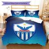 Anorthosis Famagusta FC Bedding Quilt Set Quilt Cover Pillowcase Home Decoration Birthday Gift (1 * duvet cover + 2 * pillowcase, without core)
