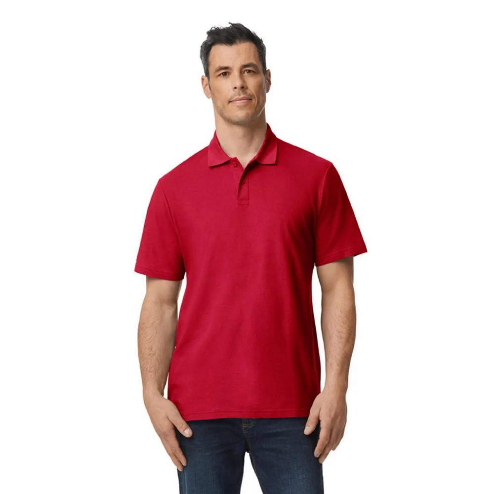 Gildan Mens Softstyle Pique Polo Shirt