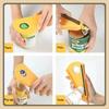 Can Opener Multifunctional Bottle Opener Jar Opener for Beer Coke Jam Beverage Easy opening of canned goods.