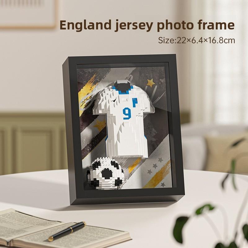Global Football Cup Building Blocks Sports Action Figures For Kids Playroom Decor