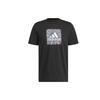 Adidas T Shirts Men's Black Crew Neck Moderate Straight Fit HS2533